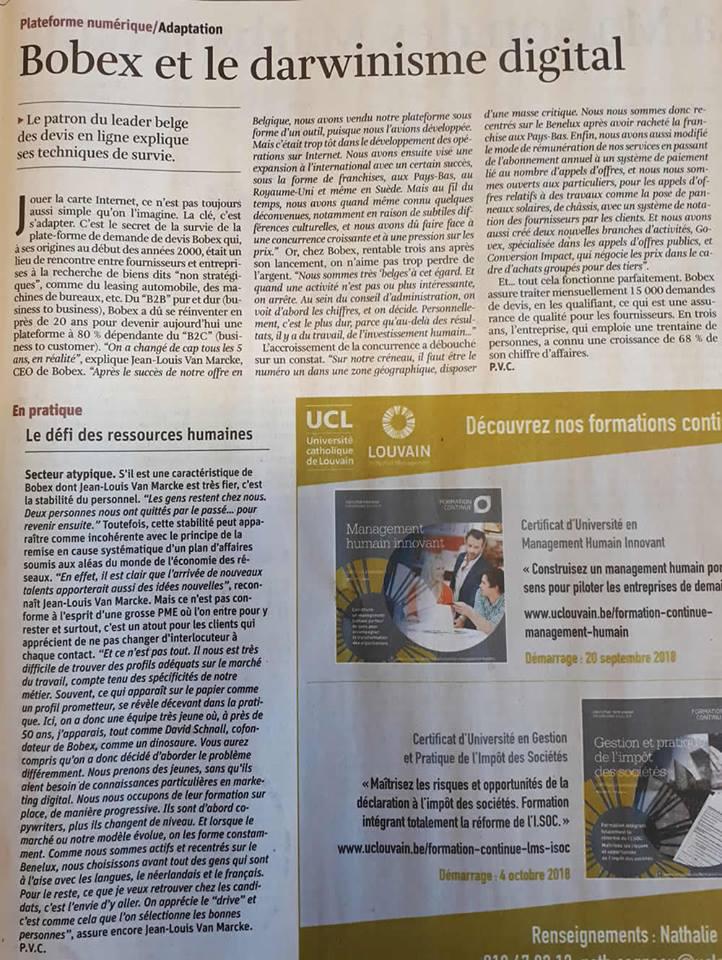 Bobex et le darwinisme digital