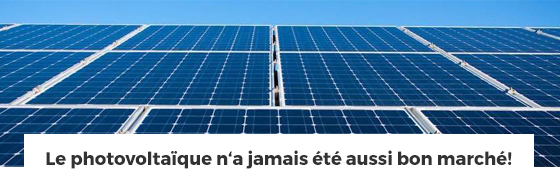 Panneaux solaires : profitez de la baisse des prix