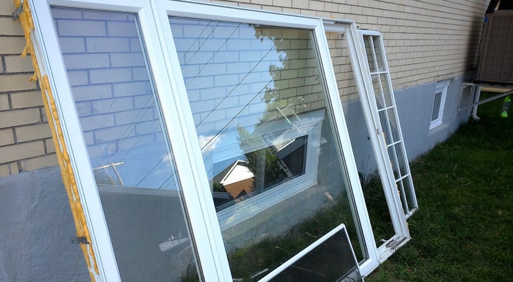 Pose de fenêtre en PVC