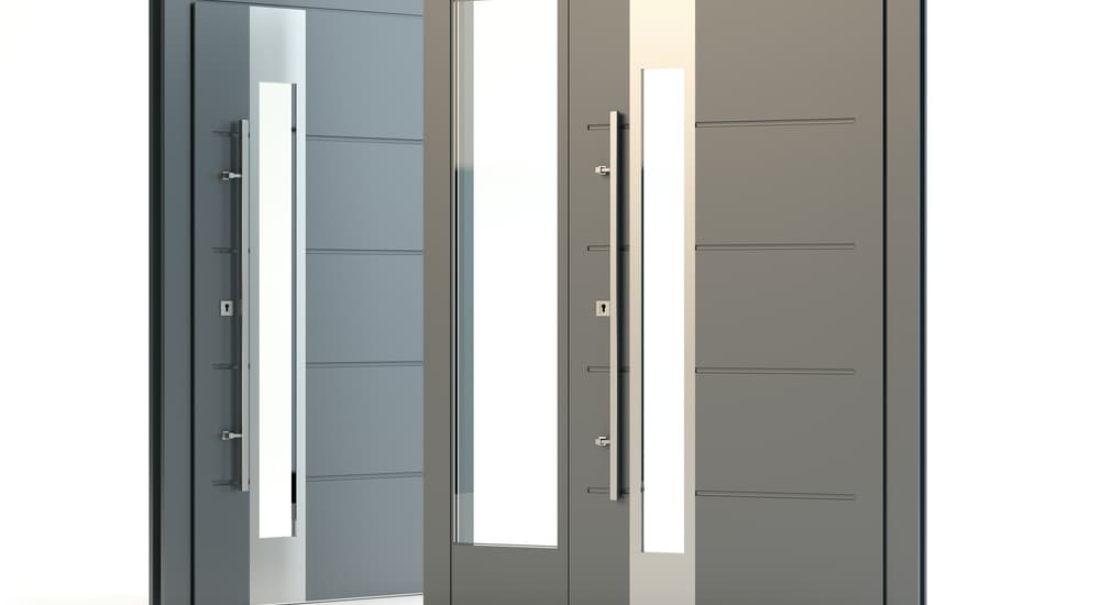 Porte en aluminium : combien coûte une porte d'entrée en aluminium ?