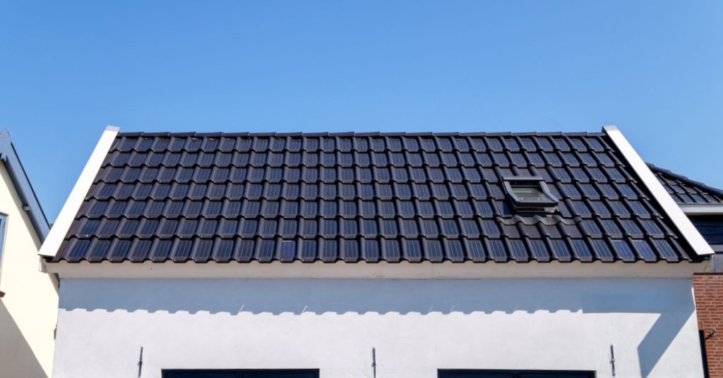tuile solaire photovoltaïque revêtement rapide