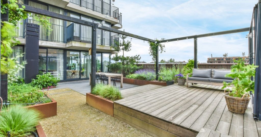 Toit-terrasse verdure