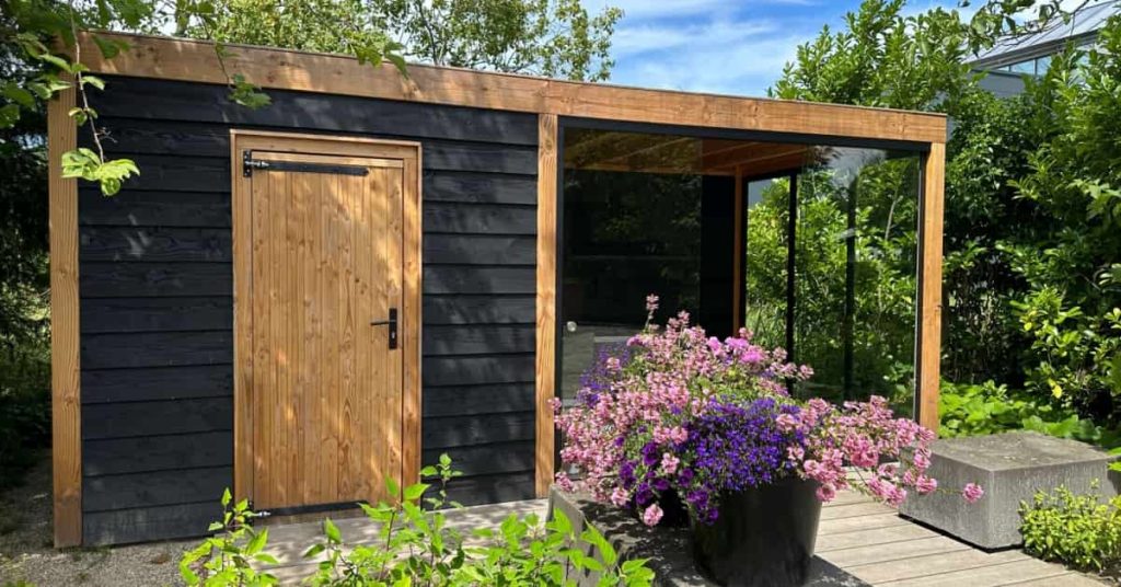 chalet de jardin en bois