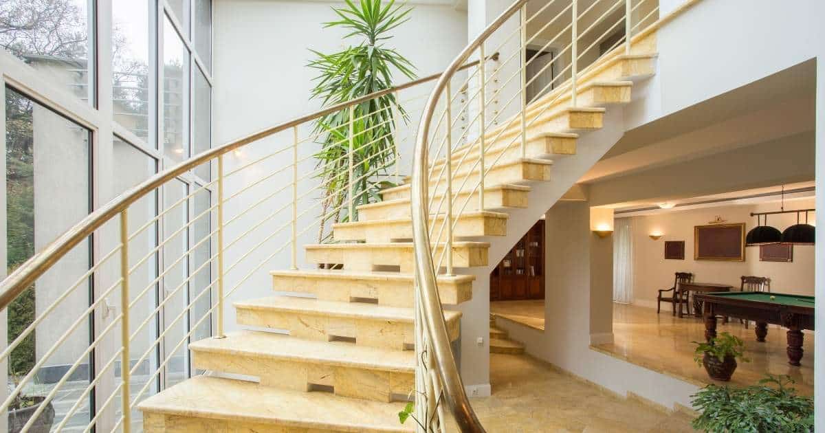 Escalier hélicoïdal sur mesure