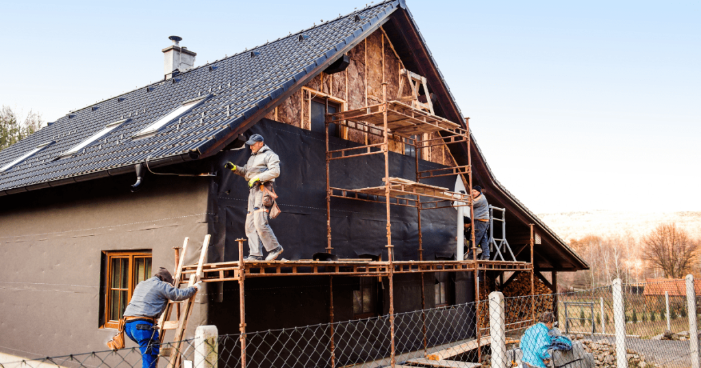 isolation d'une maison ancienne par l'extérieur