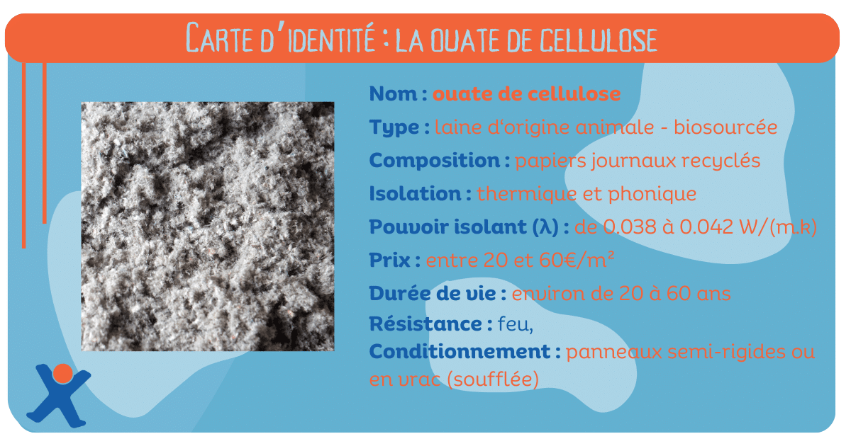 Caractéristique de la ouate de cellulose