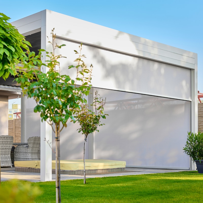 Pergola bioclimatique