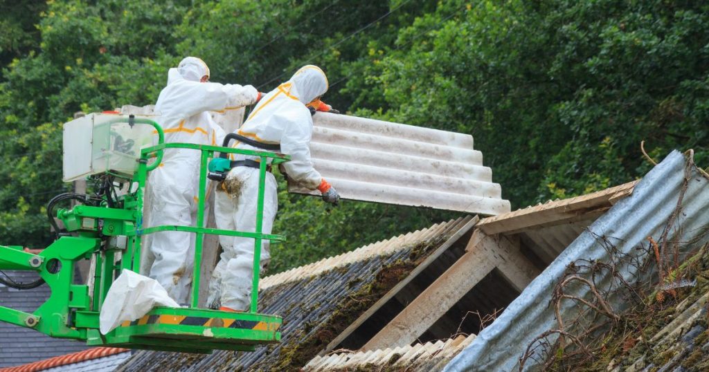 asbestspecialisten verwijderen asbest dak 