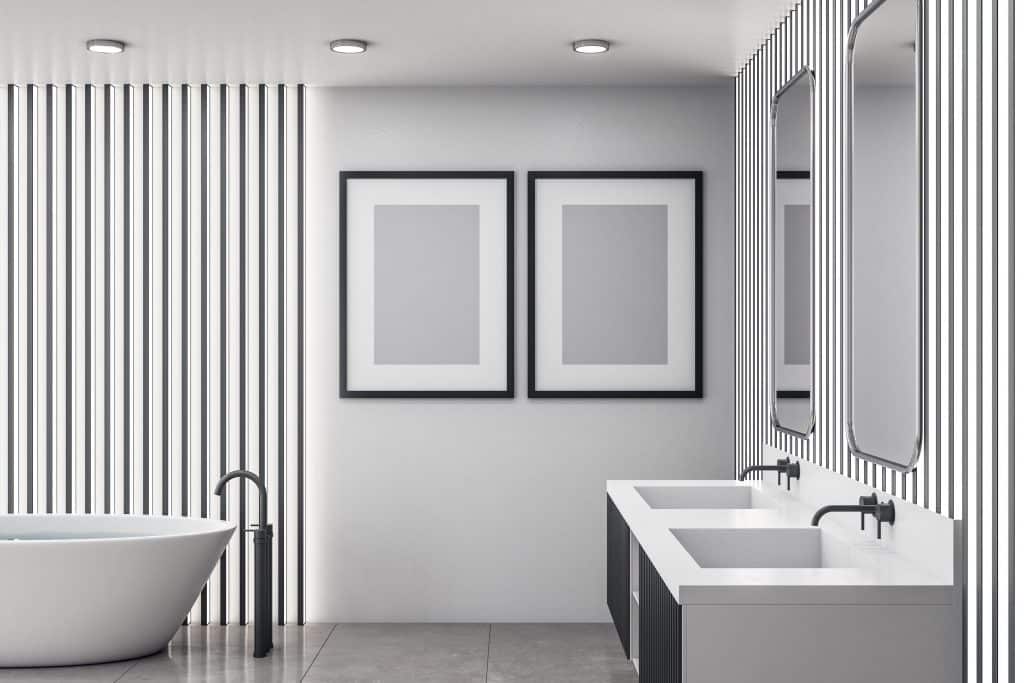 Badkamer zwart wit mogelijkheden