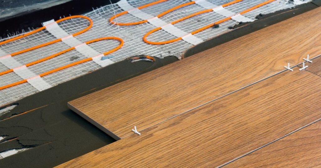 Lamelparket lijmen met vloerverwarming