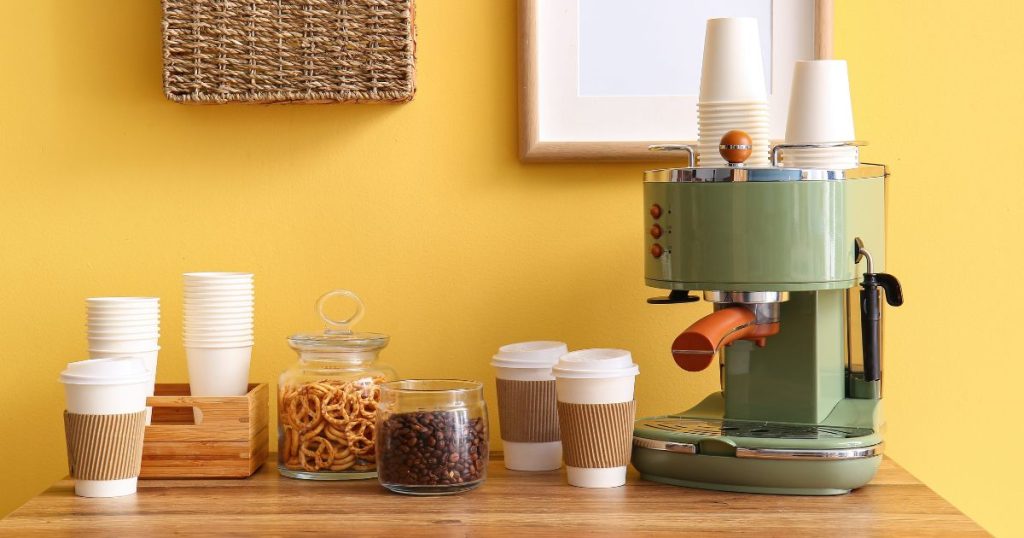 retro koffiemachine