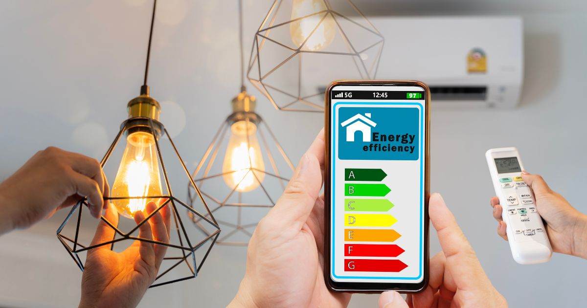 3 lampen, een afstandsbediening van een aircotoestel, een app op een smartphone met de energiescores ... Hoe energie-efficiënt is jouw woning?