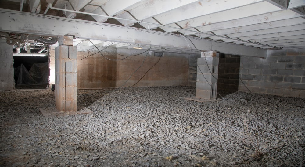ventilatiekokers installeren in de kruipruimte