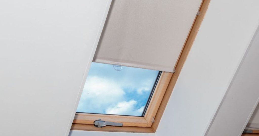 rolgordijn Velux dakraam